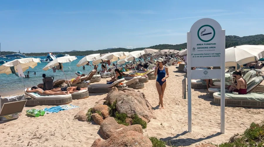 Spiaggia e mare di Liscia Ruja